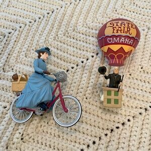 Lot of 2 Hallmark Wizard of Oz ornaments